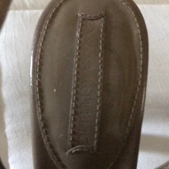 Banana Republic size 8 tan wood heel - Picture 5 of 5